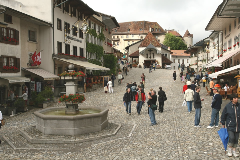 Fribourg suisse Main Street